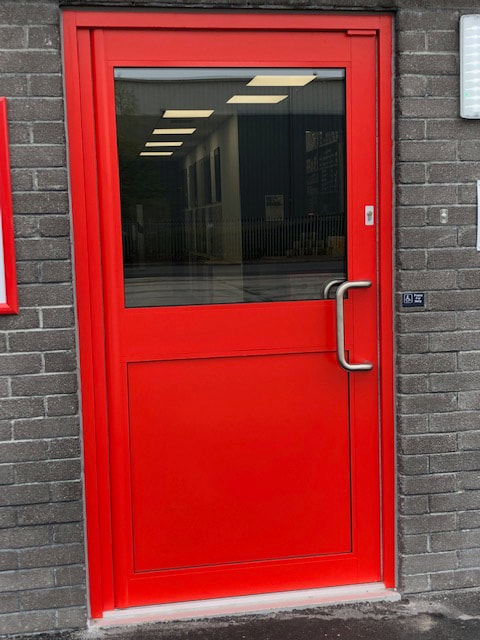 fire automatic door installed in Bath
